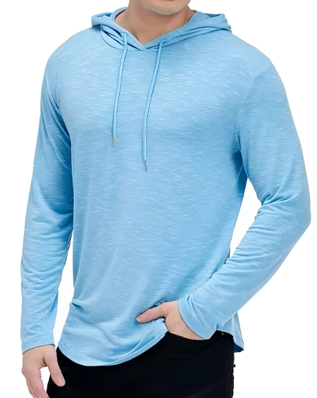 Velocity™ Lite Performance Hoodie - Glacier Blue