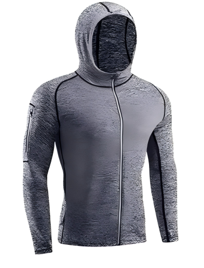 Velocity™ Tech-Fleece Full-Zip Hoodie - Static Grey
